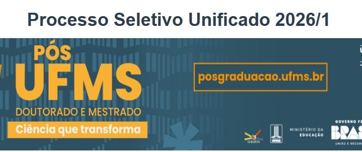 Resultado final das inscrições – cursos de Mestrado e Doutorado em Biologia Animal da UFMS (Campus de Campo Grande).